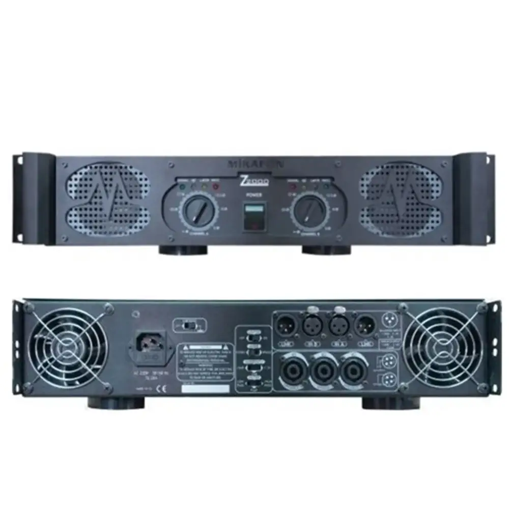 Torque Z2000 2 Kanal Power Amfi 2x1000 Watt