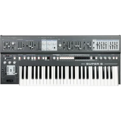 Udo Audio Super 6 Black Polifonik Synthesizer - Thumbnail