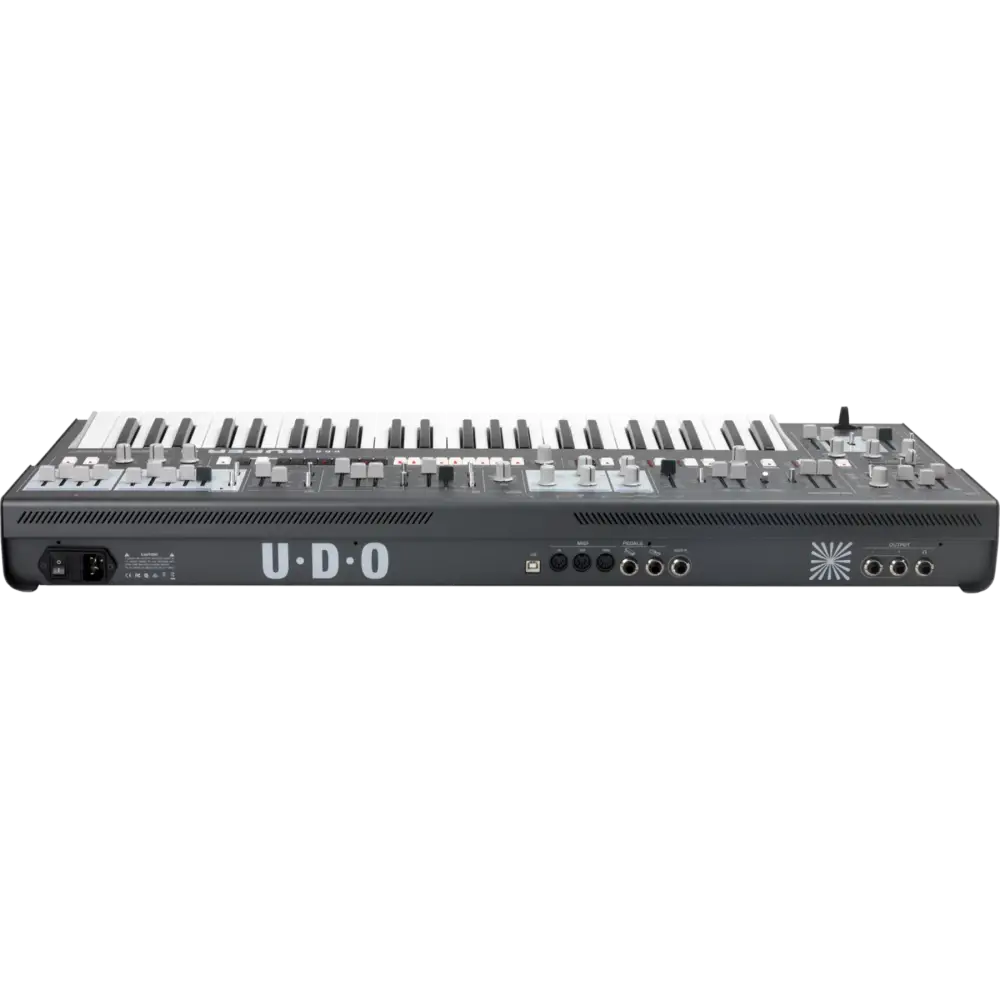 Udo Audio Super 6 Black Polifonik Synthesizer