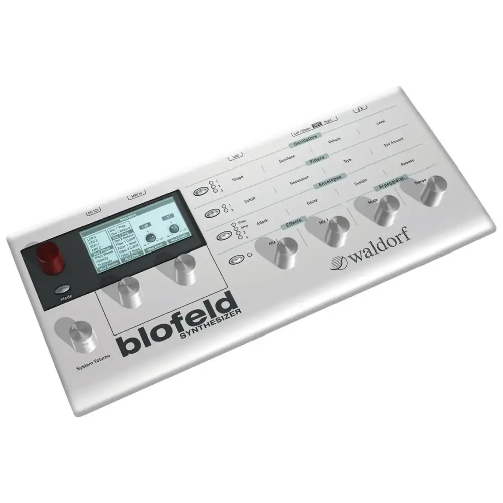 Waldorf Blofeld Desktop Analog Synthesizer