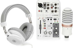 Yamaha AG03MK2 W LSPK Canlı Yayın Seti Beyaz - Thumbnail