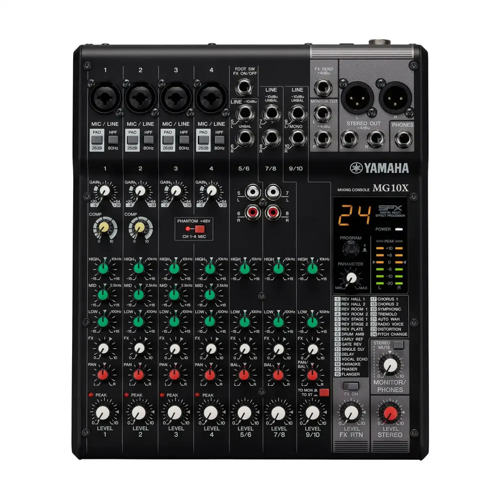 Yamaha MG10X 10 Kanal Ses Mikseri