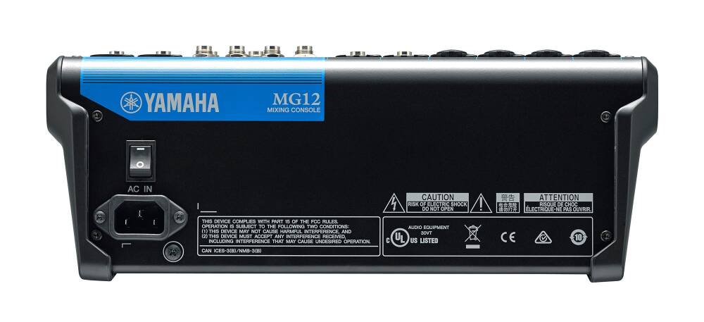Yamaha MG12 12 Girişli Analog Mikser