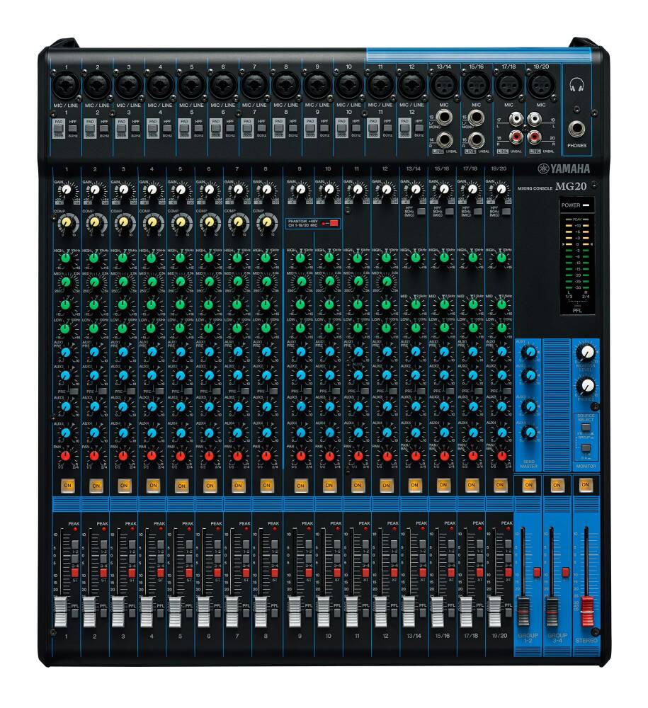 Yamaha MG20 20 Girişli Analog Mikser
