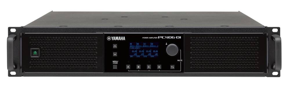 Yamaha PC406-D 4x600W Dante Amplifikatör