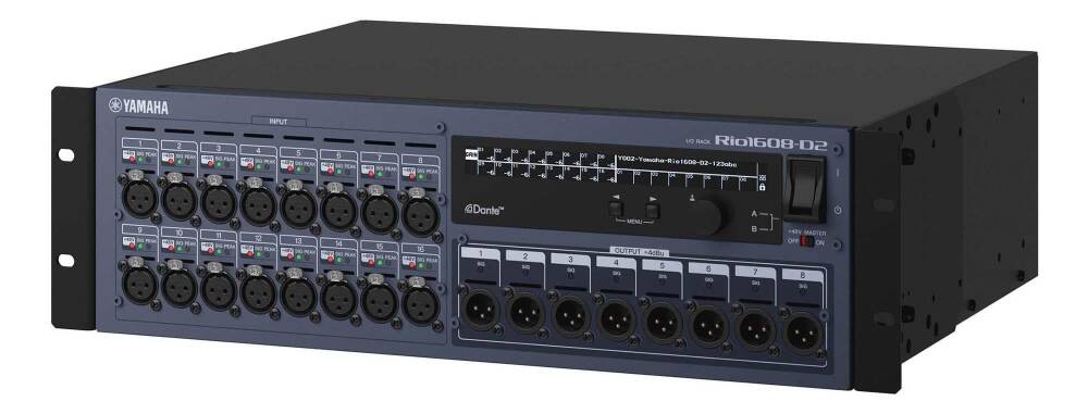 Yamaha RIO1608-D2 Dante Stagebox Ünitesi