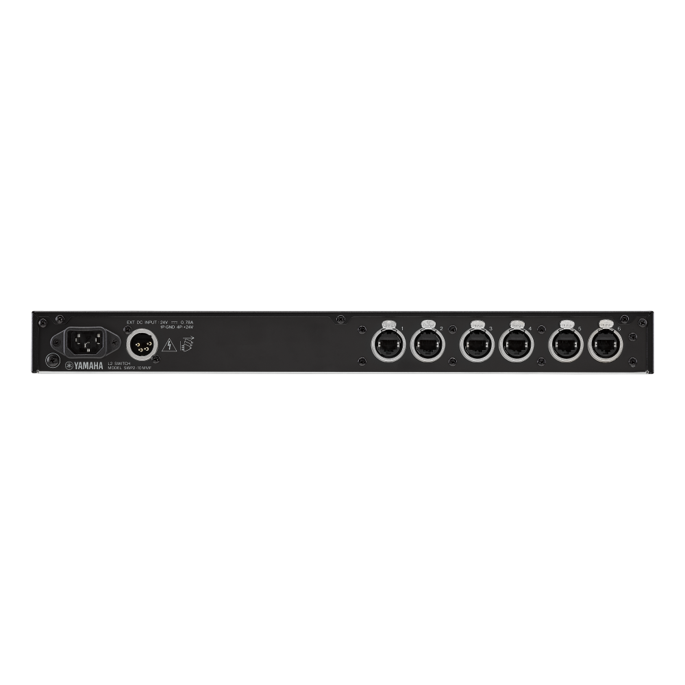Yamaha SWP2-10MMF Dante Switch Fiberli