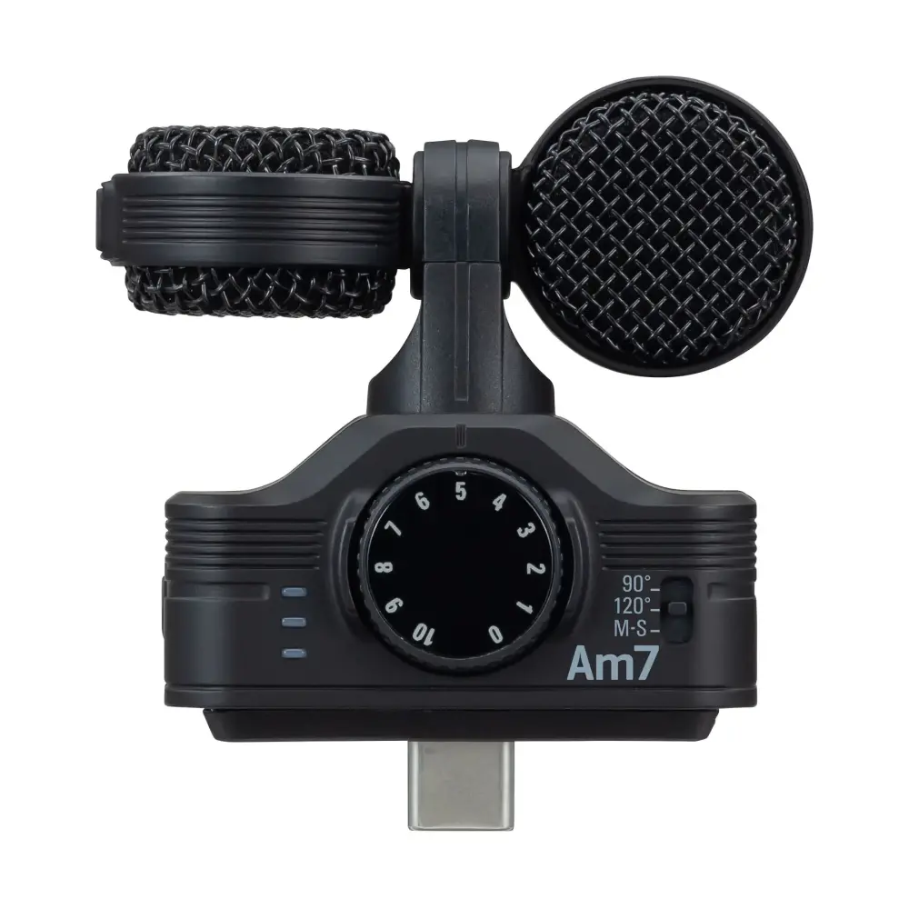 Zoom Am7 Rotating Mid Side Stereo Capsule - USB-C (Android Uyumlu)