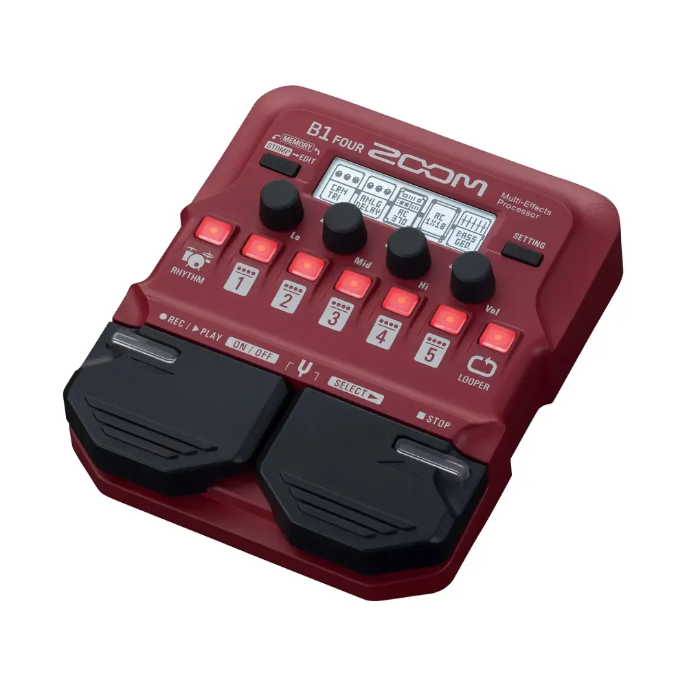 Zoom B1 FOUR Bass Multi-Efekt Prosesörü