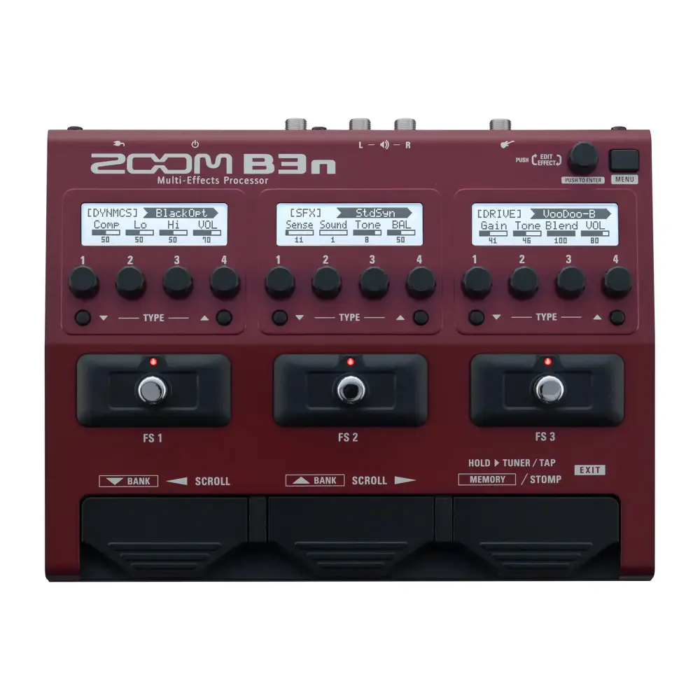 Zoom B3n Bas Multi Efekt Prosesörü