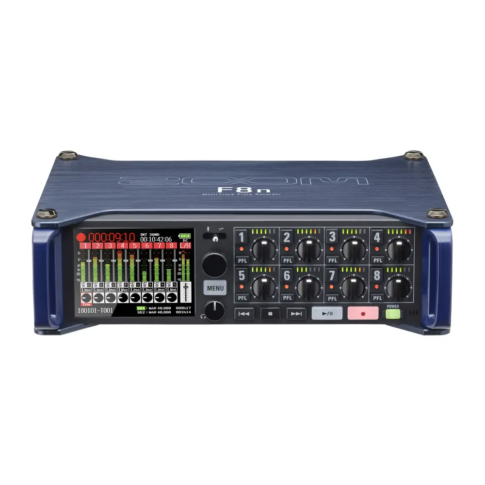 Zoom F8N Multitrack Field Recorder
