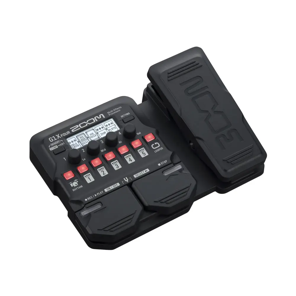 Zoom G1x FOUR Expression Pedallı Multi-Efekt Prosesörü