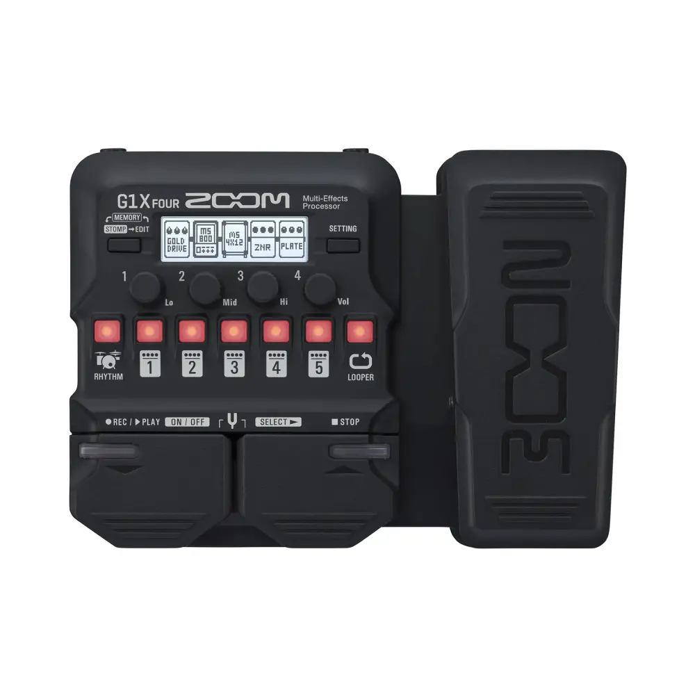 Zoom G1x FOUR Expression Pedallı Multi-Efekt Prosesörü