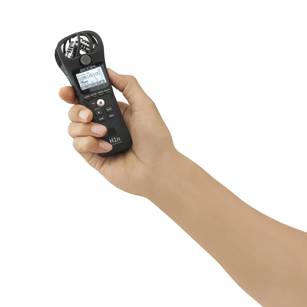 Zoom H1n Digital Handy Recorder Value Pack (Siyah)