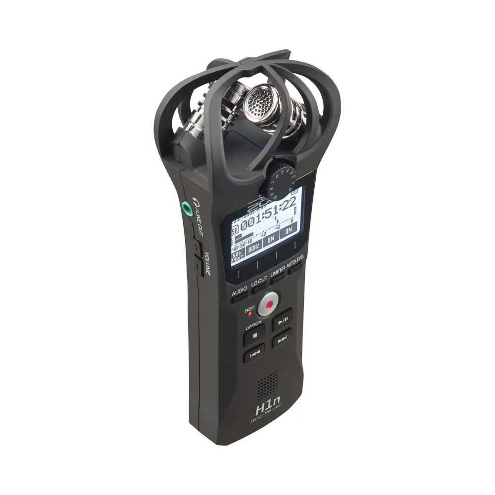 Zoom H1n Digital Handy Recorder Value Pack (Siyah)