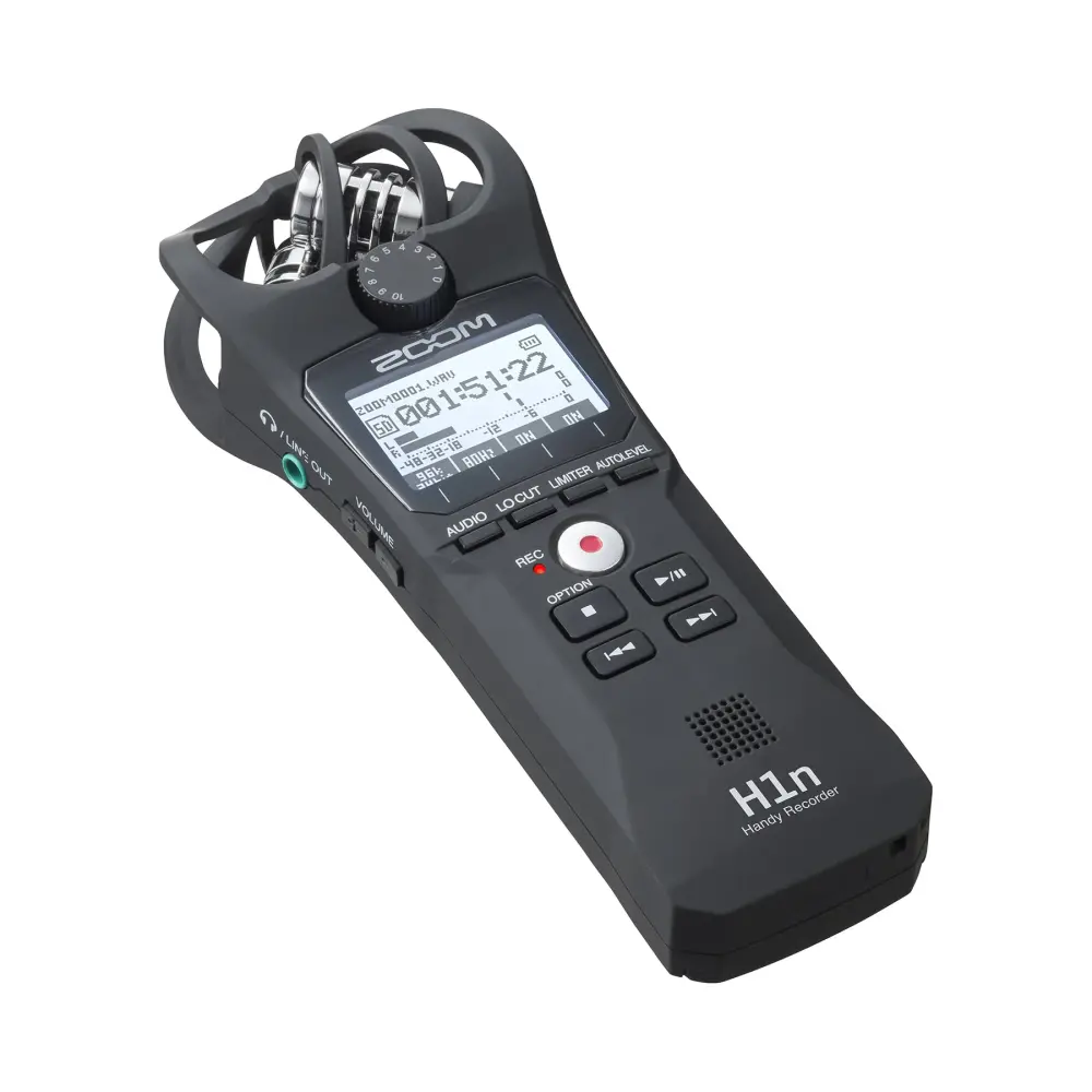 Zoom H1n Digital Handy Recorder Value Pack (Siyah)