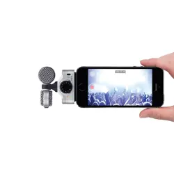 Zoom IQ7 Stereo Kayıt Mikrofonu iPhone/iPad/iPod Uyumlu - Thumbnail