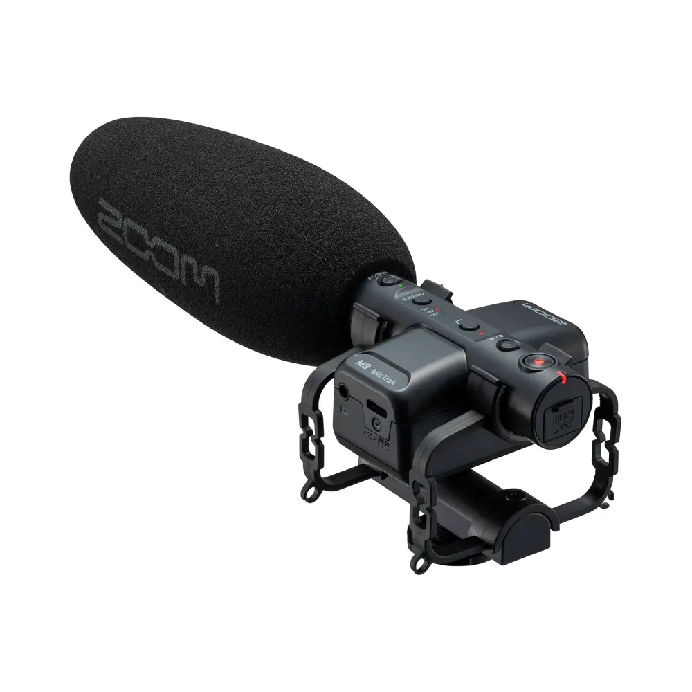 Zoom M3 MicTrak 2-Kanal 32-bit Shotgun Ses Kayıt Cihazı
