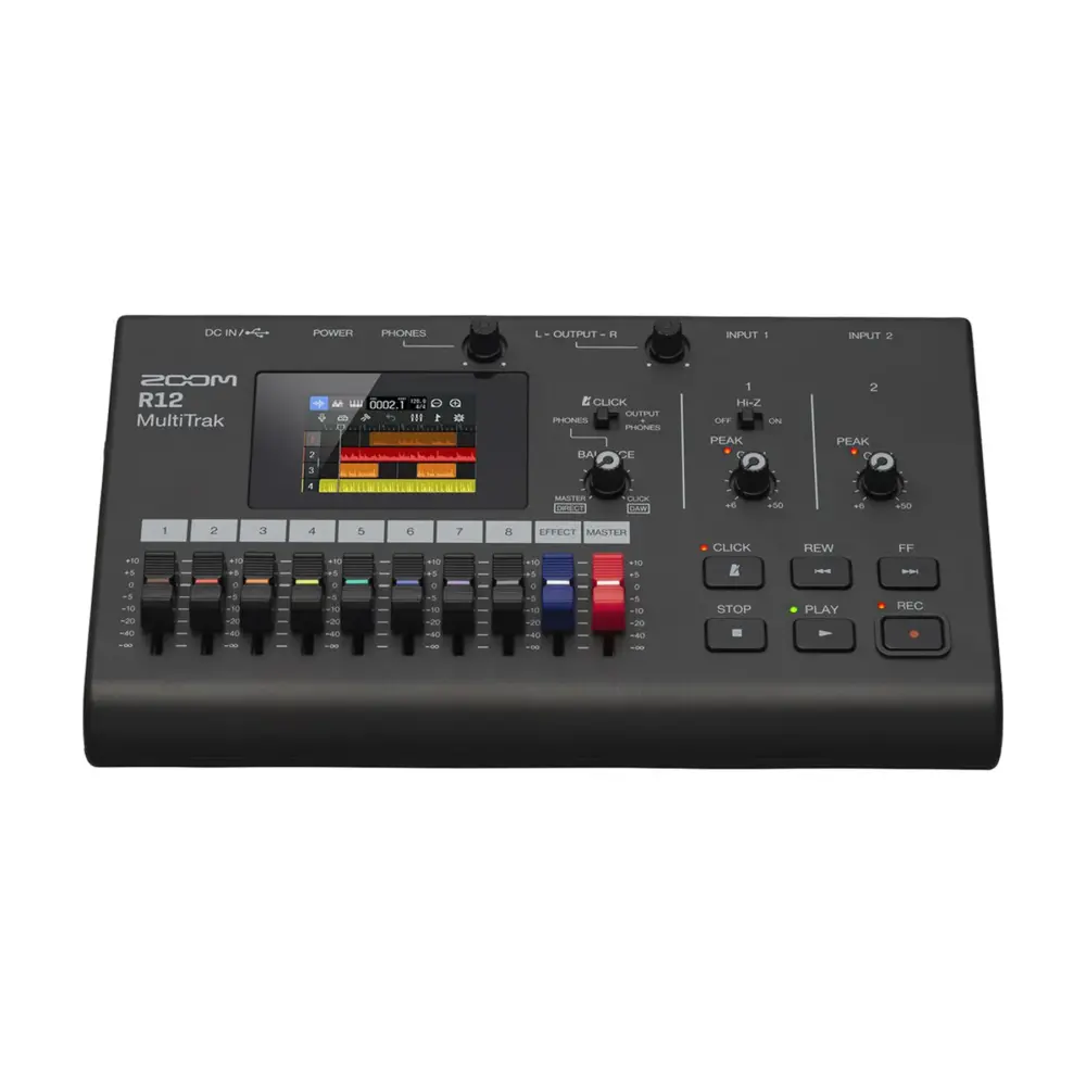 Zoom R12 MultiTrak Recorder (Touchscreen)