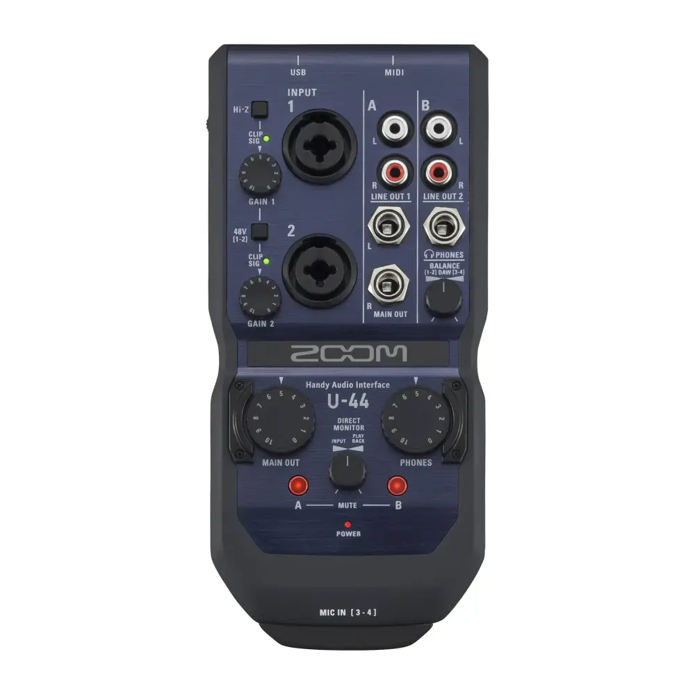 Zoom U-44 Handy Ses Kartı