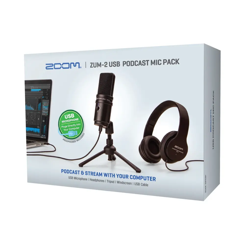Zoom ZUM-2 USB Podcast Seti